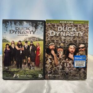 A&E Duck Dynasty DVD Lot Seasons 1 & 3 Duck-Luxe Edition Robertson Family TV